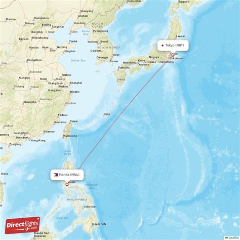 $72 Cheap flights from Manila (MNL) to Tokyo (NRT).